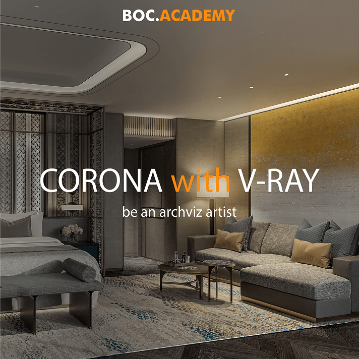 KHÓA HỌC CORONA with VRAY